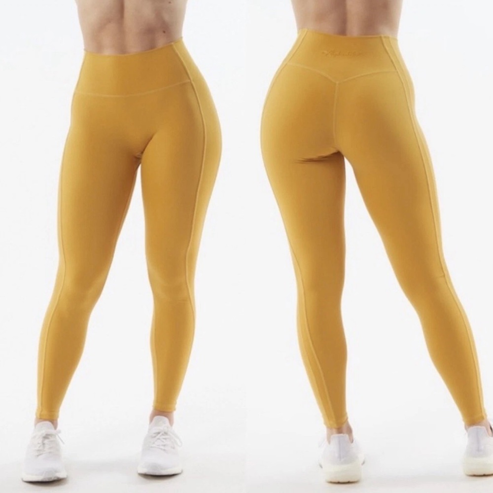 Alphalete Kinetic Sunset/ Brown Leggings